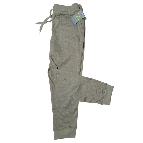 Orvis joggers, soft poly cotton pants, elastic / drawstring combo waist. New - Picture 4 of 15